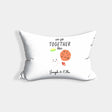 We Go Together Like Milk + Cookies Personalised Cheeky Funny Romantic Pillowcase