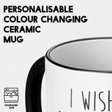 I Wish My Bank Balance Heat Sensitive Magic Colour Changing Mug Novelty Cup