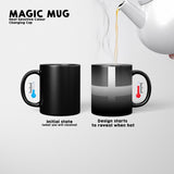 Cornish Flag Cornwall Tea Coffee Gift Heat Sensitive Magic Colour Changing Mug