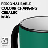 Bangladesh Flag Design Tea Gift Heat Sensitive Magic Colour Changing Mug Novelty