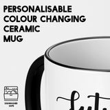 Personalised Future Mrs Heat Sensitive Magic Colour Changing Mug Novelty Cup