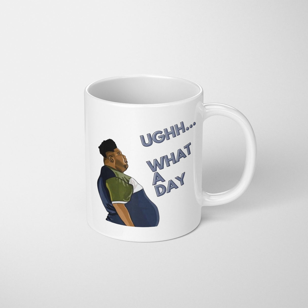 Harvey What A Day Rude Funny Cheeky Gift Coffee Tea Mug + Coaster Option Him Her