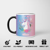 Personalised Unicorn Dream Heat Sensitive Magic Colour Changing Mug Novelty Cup