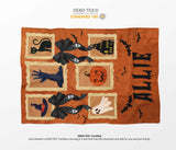 Halloween Spooky Personalised Name Printed Warm Fleece Blanket Decor Soft Gift
