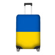 Ukraine Flag Suitcase Cover - Travel Gift Stretch Fit Luggage Protector Custom