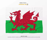 Wales Flag Welsh Dragon Custom Made Soft Warm Fleece Blanket Home Decor Throw