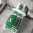 Freak In The Sheets Rude Funny Custom Soft Single Size Novelty Bed Duvet Cover