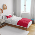 Poland Flag Polish Cot Bed Duvet Cover Toddler Pillowcase Design Gift Custom