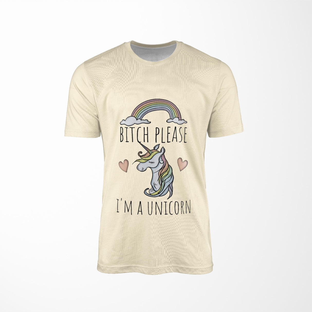 Personalised B*itch Please Im a Unicorn Custom Colour T-Shirt Unisex Adults
