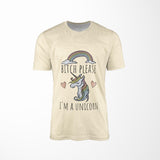 Personalised B*itch Please Im a Unicorn Custom Colour T-Shirt Unisex Adults