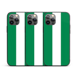 Nigeria Flag Design Printed iPhone Case - Black TPU Cover Protector Custom Gift