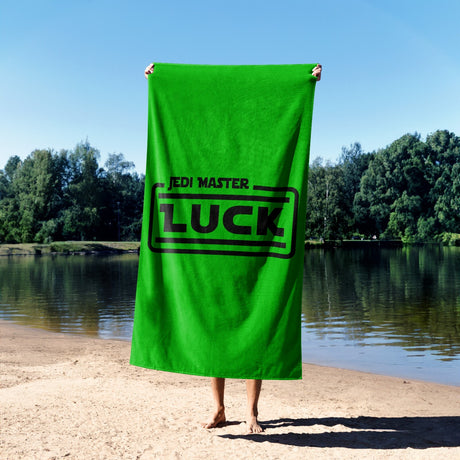 Jedi Star Wars Theme Inspired Personalise Name Absorbent Beach Bath Sheet Towel