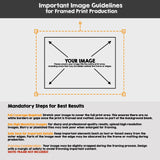 Upload Your Own Photo Custom Wall Art Poster Personalised Picture Quality Print