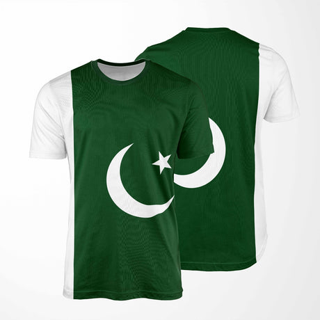 Pakistan Flag - Design Custom All-Over Printed Unisex T-Shirt Patriotic Tee Gift