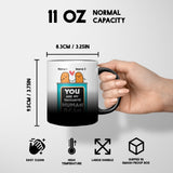 Personalised  Human Bean Heat Sensitive Magic Colour Changing Mug Novelty Cup