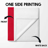 England Flag St George's Cross Custom Soft Highly Absorbent Beach Bath Sheet