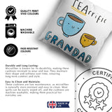 Personalised Text Teariffic Saying Novelty Soft Square Filled Cushion Throw