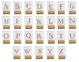 Personalised Misty Dusty Pastel Alphabet Floral Name Initial Letter Coffee Mug