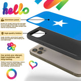 Somalia Flag Design Gift Protector Custom Printed iPhone Case - Black TPU Cover