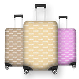 Custom Luggage Cover Personalised Any Name Colour Suitcase Protector Stretch Fit