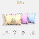 Mum We Hope Every Time Custom Text Colour Mother's Day Novelty Pillowcase Gift