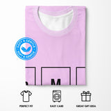 Personalised Science Chemical Alphabet Unisex T-Shirt Custom Colour Nerdy Tee