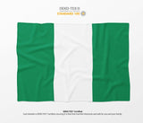 Nigeria Flag Nigerian Fleece Blanket Home Decor Throw Gift Custom Made Soft Warm
