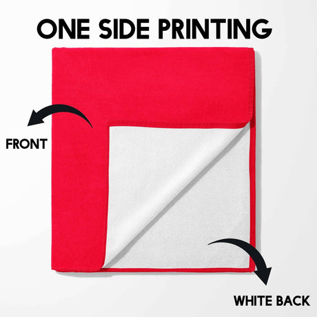 Poland Flag Polish Towel Highly Absorbent Beach Bath Sheet Custom Made Soft Gift
