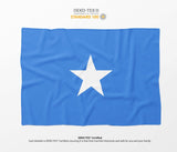 Somalia Flag Fleece Blanket Home Decor Throw Gift Cosy Custom Made Soft Any Size