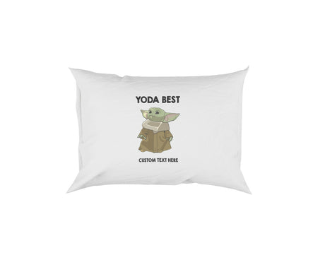 Personalised Yoda Best Inspirational Motivation Star Wars Inspired Pillow Case