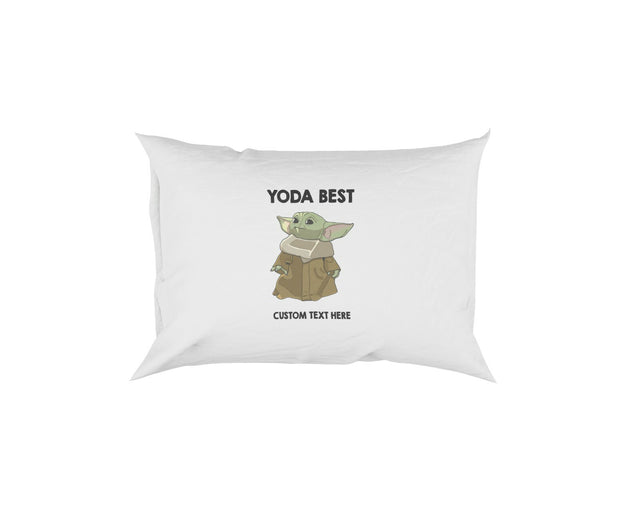 Personalised Yoda Best Inspirational Motivation Star Wars Inspired Pillow Case