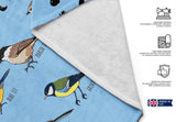 Nice Birds Prank Funny Cheeky Naughty Novelty Soft Warm Fleece Blanket Decor
