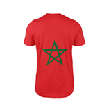 Morocco Flag Moroccan Custom All-Over Printed Unisex T-Shirt Top Patriotic Tee