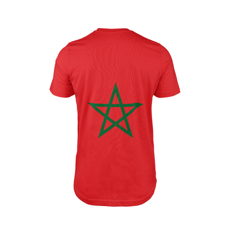 Morocco Flag Moroccan Custom All-Over Printed Unisex T-Shirt Top Patriotic Tee