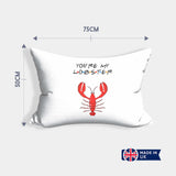 You're My Lobster Personalised Cheeky Funny Love Couples Romantic Pillowcase