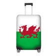 Welsh Flag Custom Suitcase Cover Travel Gift Stretch Fit Luggage Protector