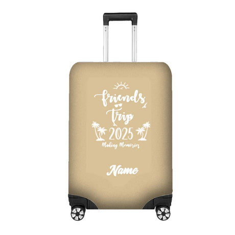Custom Group Trip Name - Gift Custom Luggage Cover Personalise Suitcase Protect