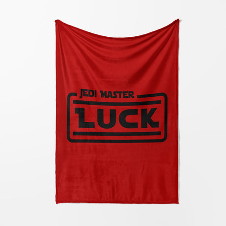 Jedi Star Wars Theme Inspired Personalised Name Soft Warm Fleece Blanket Decor