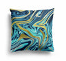 Liquid Marble Custom Design Coloured Novelty Square Filled Cushion Decor Gift
