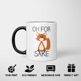 Oh For Fox Sake Heat Sensitive Magic Colour Changing Mug Novelty Drink Cup