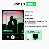 Upload Your Photo Music Player Personalised Soft Single Size Bed Duvet Cover