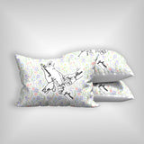 Mother's Day Gift Custom Floral Hands Name Novelty Memory Pillowcase Decor