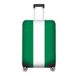 Nigeria Flag Suitcase Cover - Travel Gift Stretch Fit Luggage Protector Custom