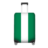 Nigeria Flag Suitcase Cover - Travel Gift Stretch Fit Luggage Protector Custom