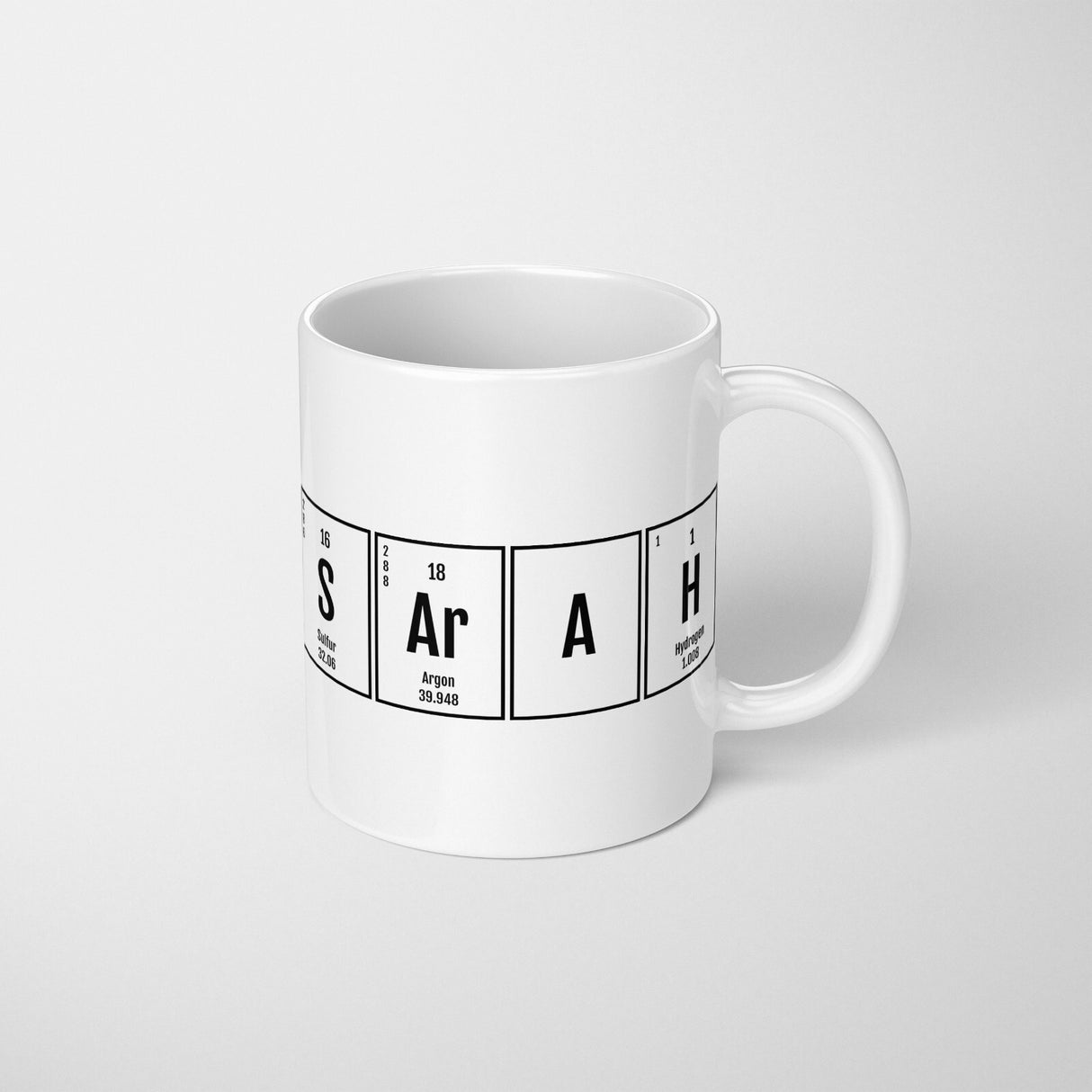 Personalised Science Chemical Periodic Table Coffee Tea Mug Coaster Gift Him Her