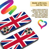 Great Britain Flag Custom Printed iPhone Case Black TPU Cover Gift Personalised