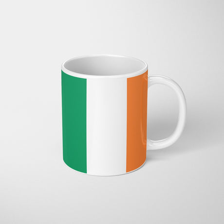 Ireland Flag Irish Novelty Custom Printed Coffee Tea Mug Coaster Gift Him Her