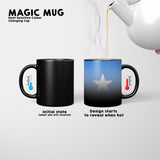 Somalia Flag Design Tea Gift Heat Sensitive Magic Colour Changing Mug Custom