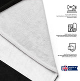 Cornish Flag Cornwall Fleece Blanket Home Decor Throw Gift Custom Made Soft Warm