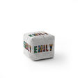 Personalised Superhero Name Kids Novelty Ottoman Fill Pouffe Inc Washable Cover